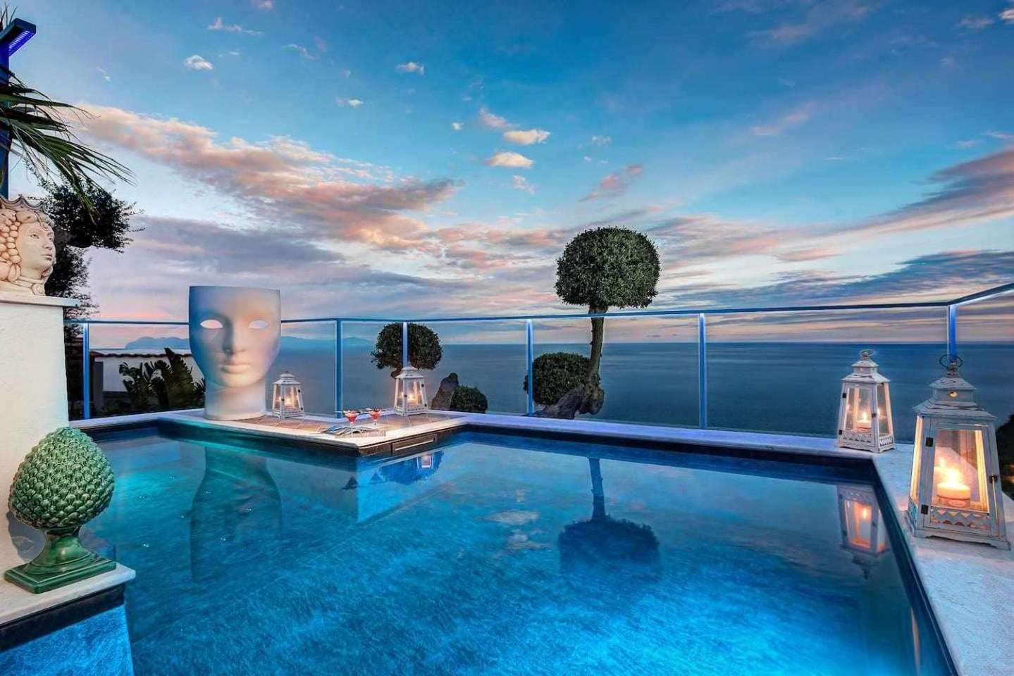 Villa Islamorada - Pool&Sea View Massa Lubrense Exterior foto